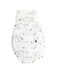 Ergobaby Swaddle Wrap Blanco 100% Algodón para Bebé