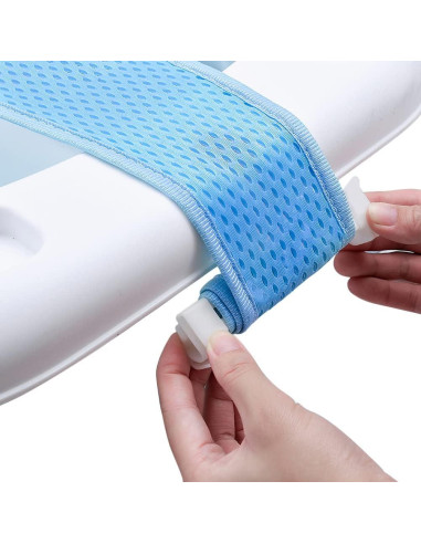 Soporte de Asiento para Baño de Bebé HAOZAIKEJI Ajustable 75x105 cm