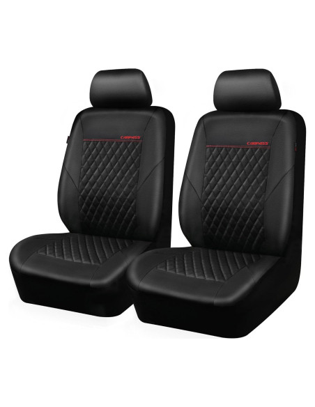 Funda de Asiento de Cuero CAR PASS ZT618PU-BK1L2 Negra Universal Funda de Asiento de Cuero CAR PASS ZT618PU-BK1L2 Negra Universal