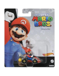 Vehículo Diecast Mario Kart Hot Wheels 1:64 Super Mario Bros 2