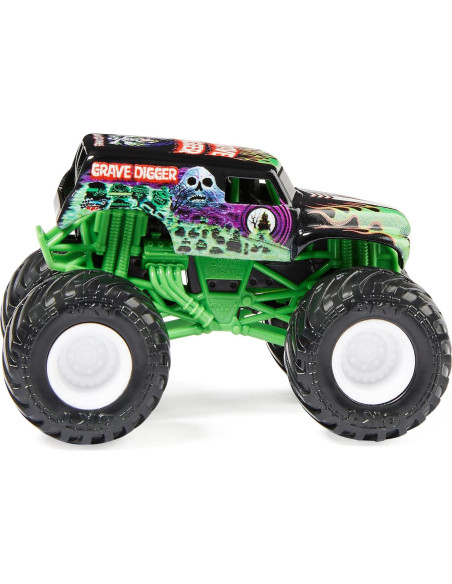 Camiones Monstruo Monster Jam Grave Digger y Higher Education 1:64 Camiones Monstruo Monster Jam Grave Digger y Higher Education 1:64