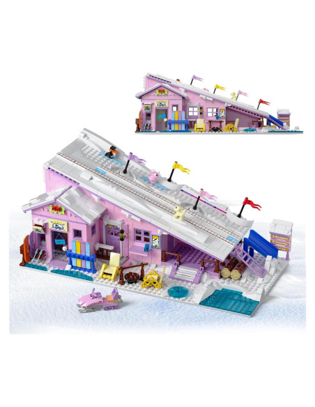 Conjunto de construcción casa esquí Lego Friends 1042 piezas Conjunto de construcción casa esquí Lego Friends 1042 piezas