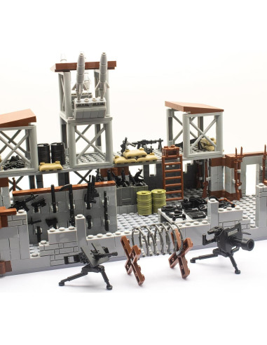 Conjunto de Bloques de Construcción Militar Gonsausola 500 Pcs