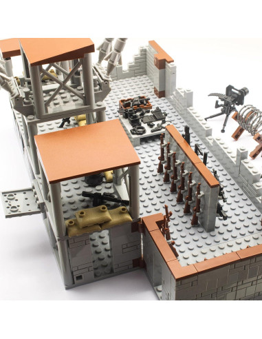 Conjunto de Bloques de Construcción Militar Gonsausola 500 Pcs