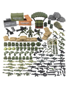 Set de Bloques de Construcción Militar Feleph T101 - Accesorios SWAT