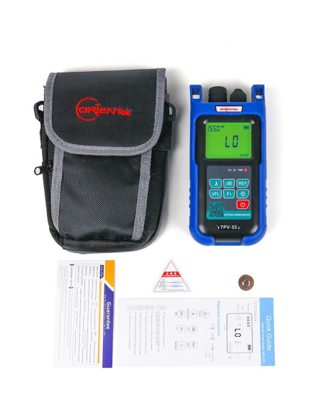Medidor de Potencia Óptica Orientek TPV-53 10km 850-1625nm Medidor de Potencia Óptica Orientek TPV-53 10km 850-1625nm
