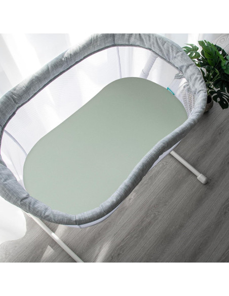 Sábanas para Cuna Biloban 4 Piezas Microfibra Verde Sábanas para Cuna Biloban 4 Piezas Microfibra Verde