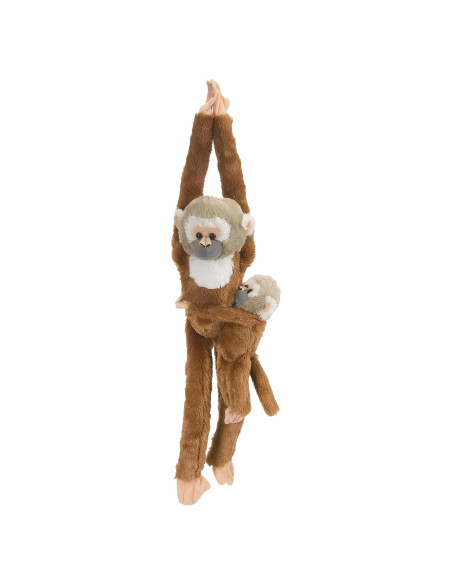 Mono Ardilla de Peluche Wild Republic con Bebé 50.8 cm Mono Ardilla de Peluche Wild Republic con Bebé 50.8 cm