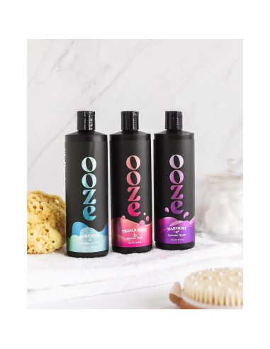 Baño de Burbuja Eucalipto y Menta OOZE 473ml - Relajante y Vegano