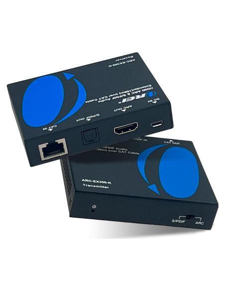 Extensor de Audio OREI ARC-EX300-K HDMI y SPDIF hasta 150m Extensor de Audio OREI ARC-EX300-K HDMI y SPDIF hasta 150m
