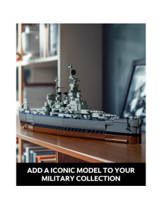 Set de Construcción Militar Nifeliz North Battleship 1701 Piezas 2