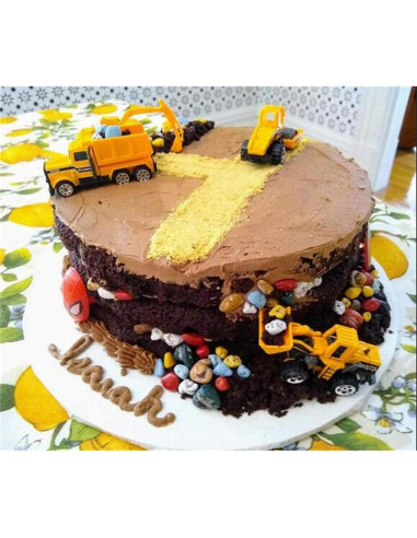 QAPIZM 6PCS Vehículos de Construcción Mini Juguetes para Niños