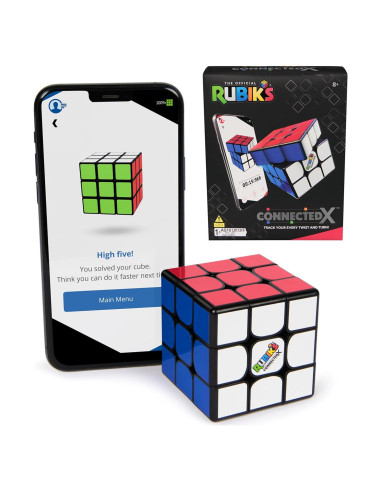 Cubo Rubik's ConnectedX Bluetooth 3x3 - Juguete de Estrés