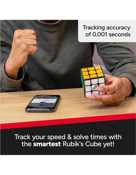 Cubo Rubik's ConnectedX Bluetooth 3x3 - Juguete de Estrés Cubo Rubik's ConnectedX Bluetooth 3x3 - Juguete de Estrés
