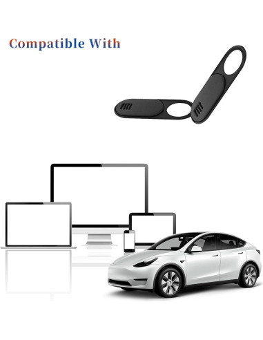 Paquete de 3 Cubiertas de Cámara Tesla Model 3/Y - Privacidad
