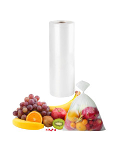 Bolsa Plástica Transparente MultiLabel 12x16" - 350 Unidades