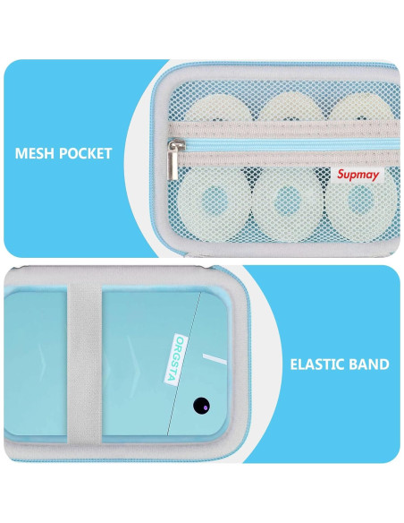 Funda Supmay para Máquina de Etiquetas ORGSTA S001 Azul Funda Supmay para Máquina de Etiquetas ORGSTA S001 Azul