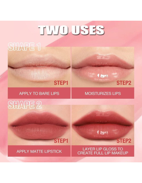 Set de Brillo Labial Tinte Plump Charm Kiss - 3 Colores Hidratantes Set de Brillo Labial Tinte Plump Charm Kiss - 3 Colores Hidratantes