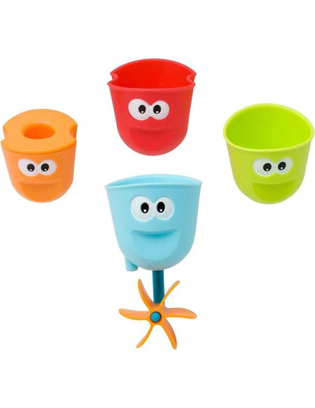 Juguete de Baño Yookidoo Flujo y Llenado 0.5 kg 3 Tazas Juguete de Baño Yookidoo Flujo y Llenado 0.5 kg 3 Tazas