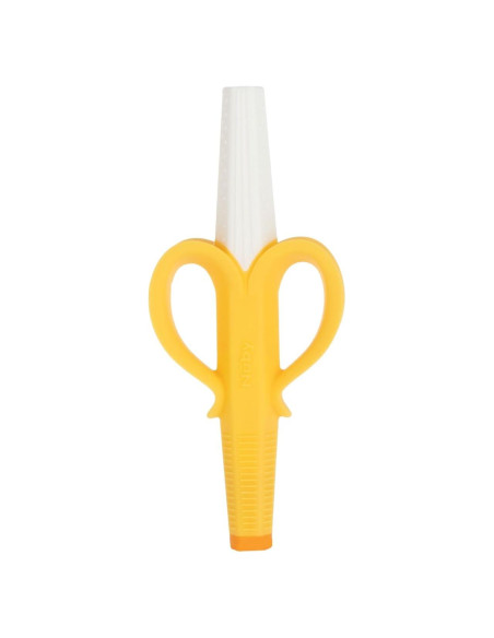 Mordedor de Silicona Nuby Banana 100% Suave para Bebés 3+ Meses Mordedor de Silicona Nuby Banana 100% Suave para Bebés 3+ Meses