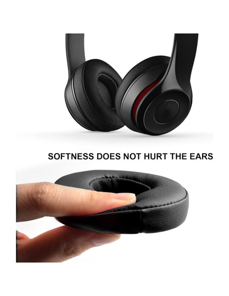 Almohadillas de Reemplazo para Auriculares Beats Solo 2.0 - Negro Almohadillas de Reemplazo para Auriculares Beats Solo 2.0 - Negro