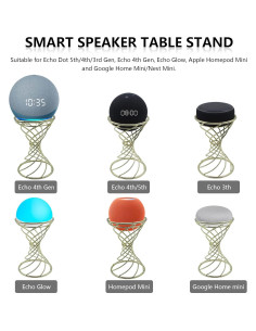 Soporte Decorativo para Altavoz Inteligente Dutiplus Bronce 2