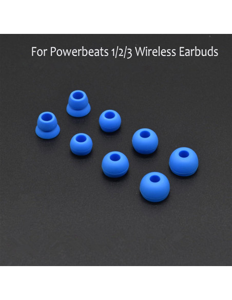 Puntas de Silicona para Auriculares Beats Powerbeats 3 - Azul Puntas de Silicona para Auriculares Beats Powerbeats 3 - Azul