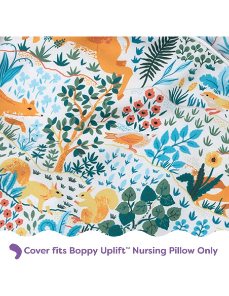 Funda de Almohada de Lactancia Boppy Uplift - Microfibra Colorida Funda de Almohada de Lactancia Boppy Uplift - Microfibra Colorida