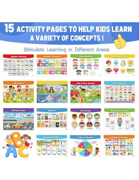 Busy Book Montessori TinyFunz - Juguete Educativo 3 a 5 Años Busy Book Montessori TinyFunz - Juguete Educativo 3 a 5 Años