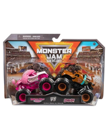 Camiones Monstruo Monster Jam Mutt Poodle y Scooby Doo 1:64