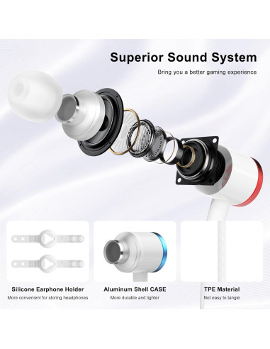 Auriculares Intrauditivos AMVR Q2 con Aislamiento de Ruido