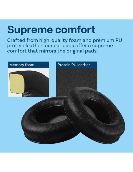 Almohadillas de Reemplazo MMOBIEL para Razer Kraken V1 - Espuma de Memoria y Cuero PU - Aislamiento de Ruido - Negro Almohadillas de Reemplazo MMOBIEL para Razer Kraken V1 - Espuma de Memoria y Cuero PU - Aislamiento de Ruido - Negro