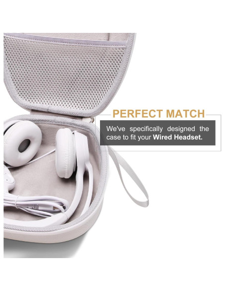 Funda para Auriculares Logitech H390 H430 JLab Go Work LTGEM Funda para Auriculares Logitech H390 H430 JLab Go Work LTGEM