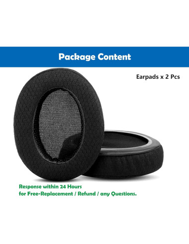 Almohadillas de Reemplazo DowiTech para Auriculares HyperX y Turtle Beach