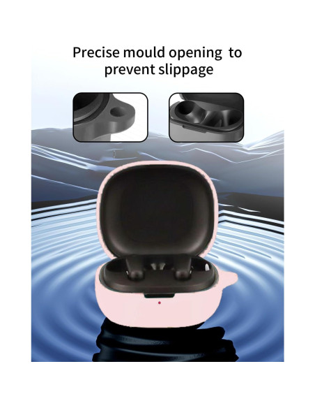 Funda de Silicona Rosa para Auriculares Inalámbricos Anker P20i Funda de Silicona Rosa para Auriculares Inalámbricos Anker P20i