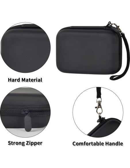 Estuche Comecase para Impresora de Etiquetas Nelko P21 - Negro Estuche Comecase para Impresora de Etiquetas Nelko P21 - Negro
