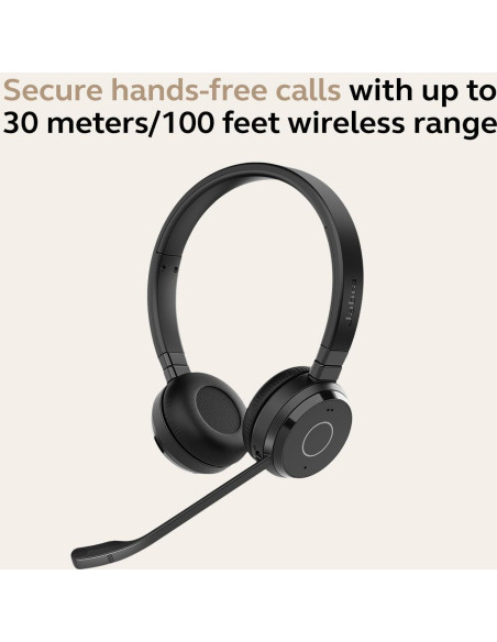 Auriculares Inalámbricos Jabra Evolve 65 TE - Cancelación de Ruido Auriculares Inalámbricos Jabra Evolve 65 TE - Cancelación de Ruido