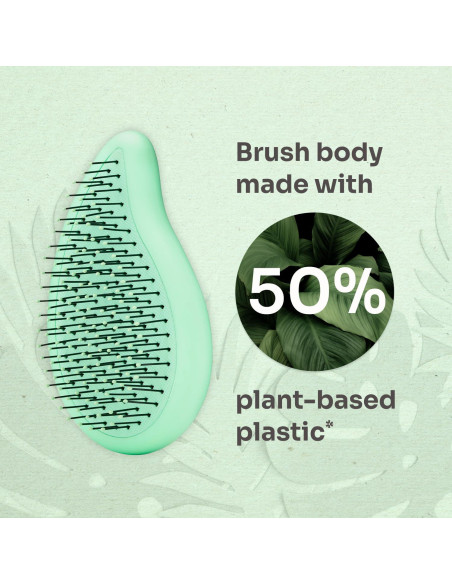 Cepillo Desenredante Wet Brush Go Green Palm - Verde 1 Cuenta Cepillo Desenredante Wet Brush Go Green Palm - Verde 1 Cuenta
