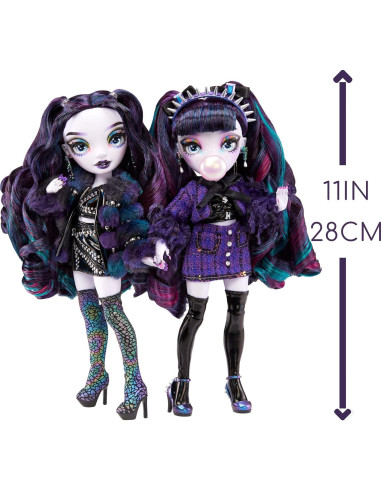 Muñecas Gemelas Rainbow High Shadow High - Naomi y Veronica
