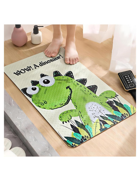 Alfombrilla de Baño Antideslizante LNV Dinosaurio 70x40cm Alfombrilla de Baño Antideslizante LNV Dinosaurio 70x40cm
