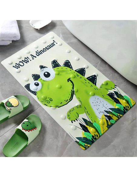 Alfombrilla de Baño Antideslizante LNV Dinosaurio 70x40cm Alfombrilla de Baño Antideslizante LNV Dinosaurio 70x40cm