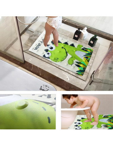 Alfombrilla de Baño Antideslizante LNV Dinosaurio 70x40cm