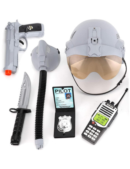 Conjunto de Disfraces Deluxe S.W.A.T. Liberty Imports para Niños Conjunto de Disfraces Deluxe S.W.A.T. Liberty Imports para Niños