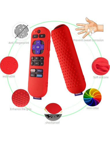 Funda de silicona para control remoto Rok Express 4K+ RCA1R