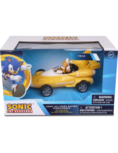 Auto Retroceso Tails Sonic NKOK 10.16 cm - Licenciado