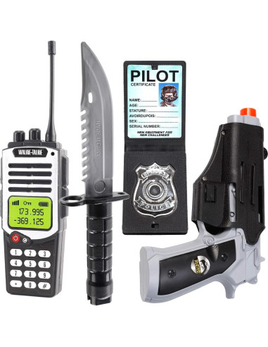 Conjunto de Disfraces Deluxe S.W.A.T. Liberty Imports para Niños