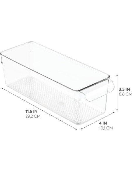 Contenedor de Almacenamiento InterDesign 29.2x10.2x8.9 cm Contenedor de Almacenamiento InterDesign 29.2x10.2x8.9 cm