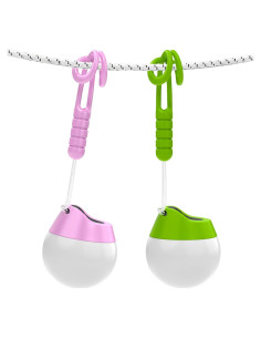 Linternas de Camping LETMY Recargables 150LM 2 Paquete