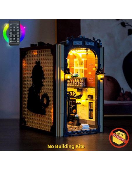 Luz LED BrickBling Compatible con Lego 10351 Sherlock Holmes Luz LED BrickBling Compatible con Lego 10351 Sherlock Holmes