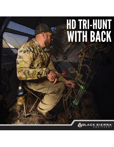 Silla Tripode Plegable Black Sierra HCH-004 136 Kg Camo